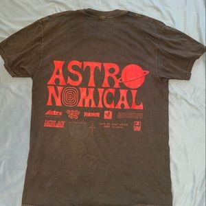 Travis Scott Astronomical Tee